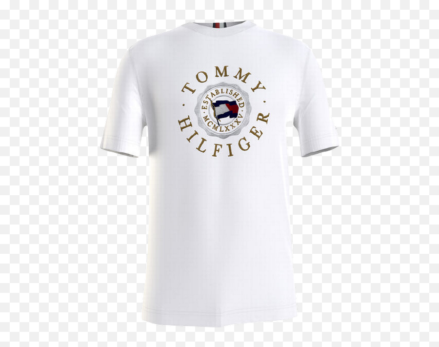 Tommy Hilfiger Icon Coin T - Shirt White U2022 See Price Short Sleeve Png,Tommy Hilfiger Icon Collection