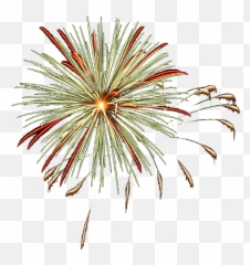 Fireworks Clip Art - Firework On Transparent Background Png White Pine,Fireworks Transparent Background