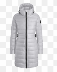 Womenu0027s Cypress Hooded Down Jacket Black Label Canada Goose - png