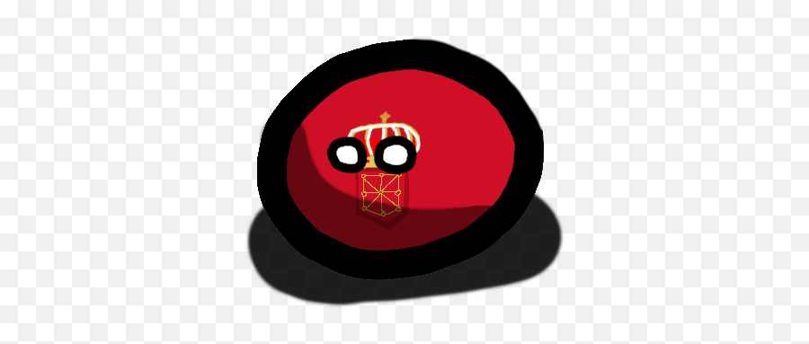 Navarreball - Polandball Wiki Navarra Countryball Png,12 Kindgoms Icon