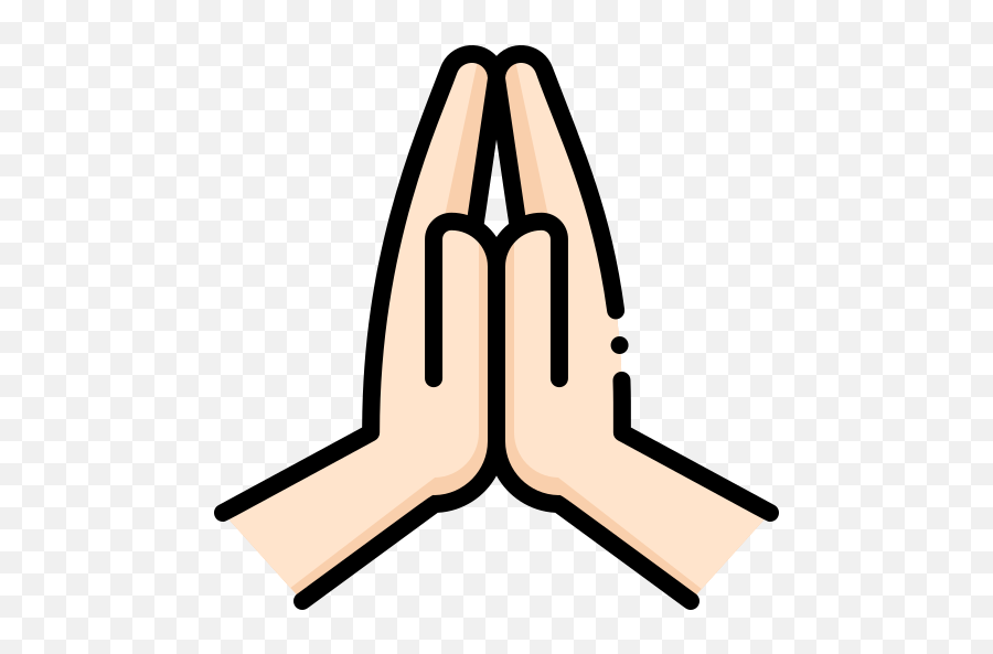 Namaste - Free Hands And Gestures Icons Namaste Icoon Png,Snapchat Vector Icon