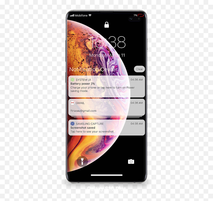Lock Screen U0026 Notifications Ios 14 150 Download Android - Apple Hình Nn Iphone Xs Max Png,Ios Lock Icon