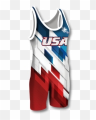 Usa Wrestling Singlet - Singlets png