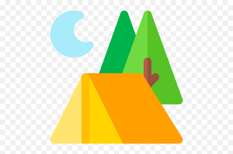 Camping Tent - Free Travel Icons Camping Carpa Png Logo,Camping Icon Png