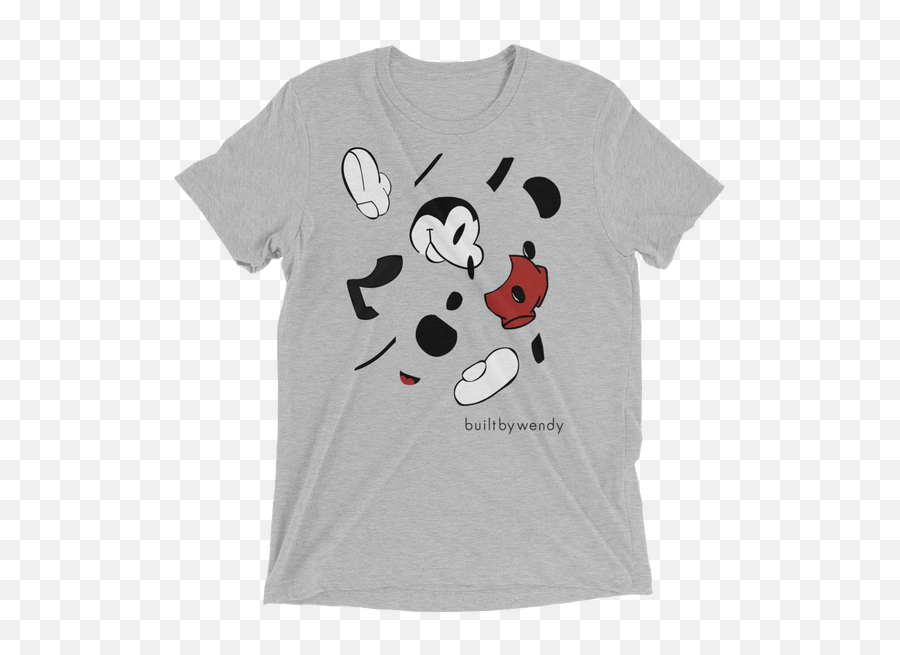 Built By Wendy Official - Slapshot T Shirt Png,Mickey Icon Scroll Black White