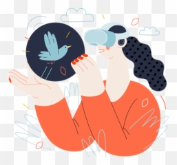 Vr Headset Icon - Download in Line Style Illustration png