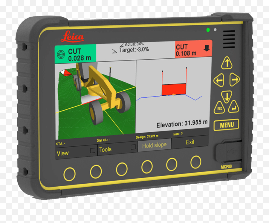 Icon Grade Igg4 3d Grader System Case Construction Equipment - Leica Geosystem Png,Icon Midi Controller