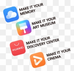 Huawei Mobile Services - Themes Cloud AppGallery Huawei Video Printing png