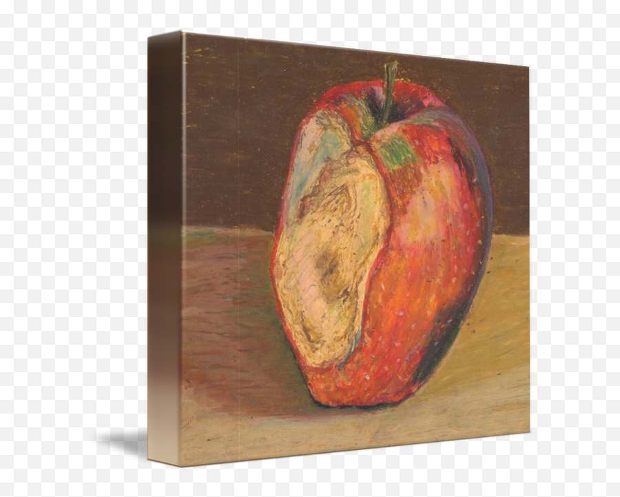 Bitten Apple By Jenu Art - Visual Arts Png,Bitten Apple Png