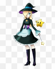 Rosalina And Luma - Halloween Princess Peachdaisy And Princess Rosalina Halloween Png,Princess Peach Transparent