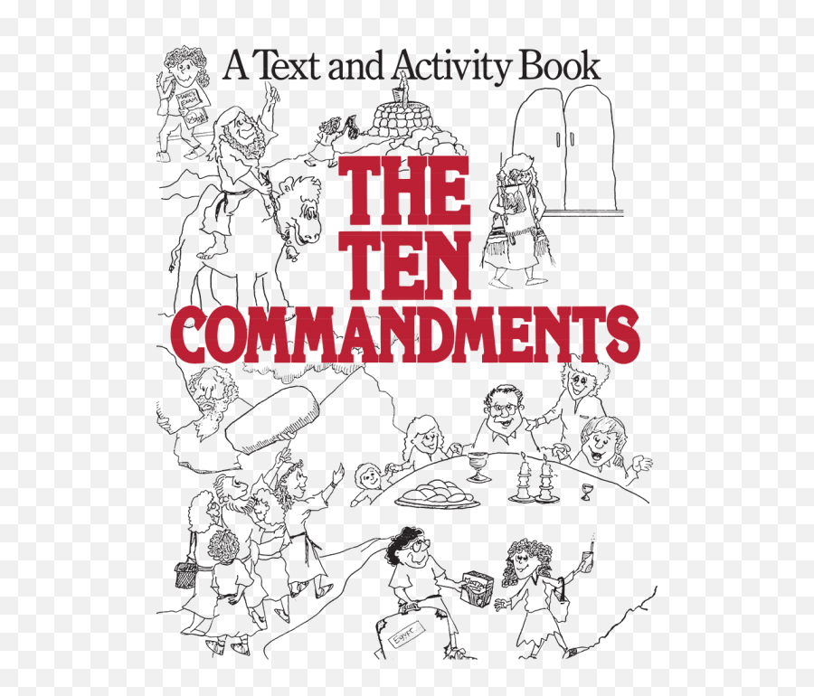 The Ten Commandments - Cartoon Png,Ten Commandments Png