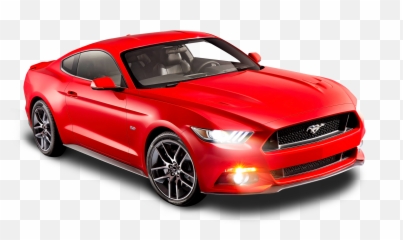 Red Ford Mustang - Red Mustang Car Png,Mustang Png