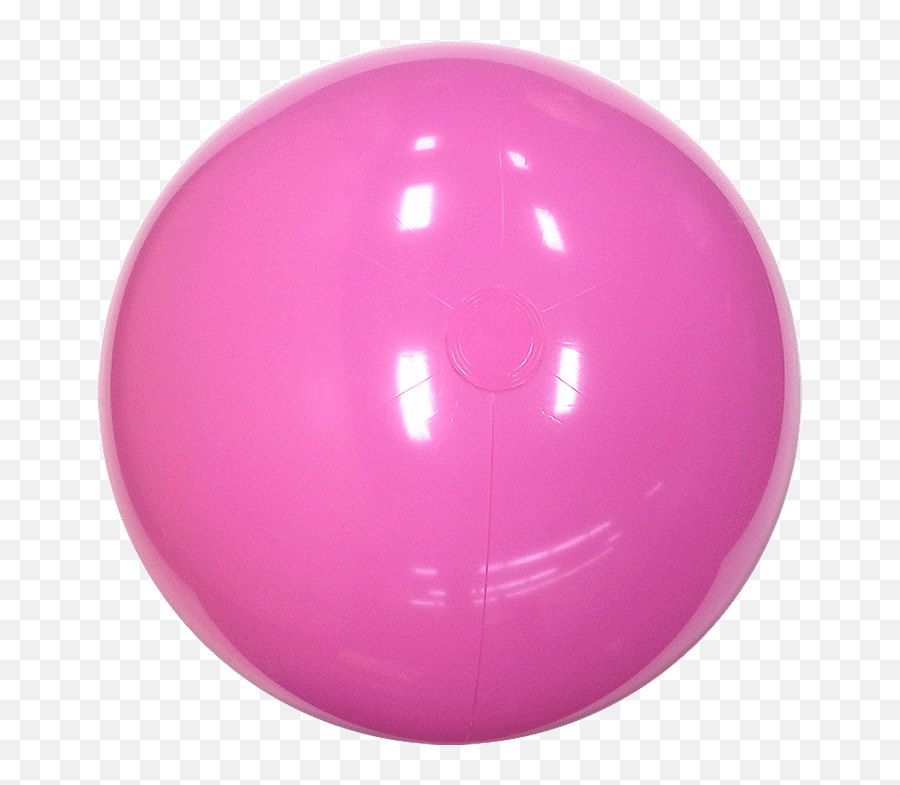 36 - Inch Solid Pink Beach Balls Sphere Png,Beach Balls Png