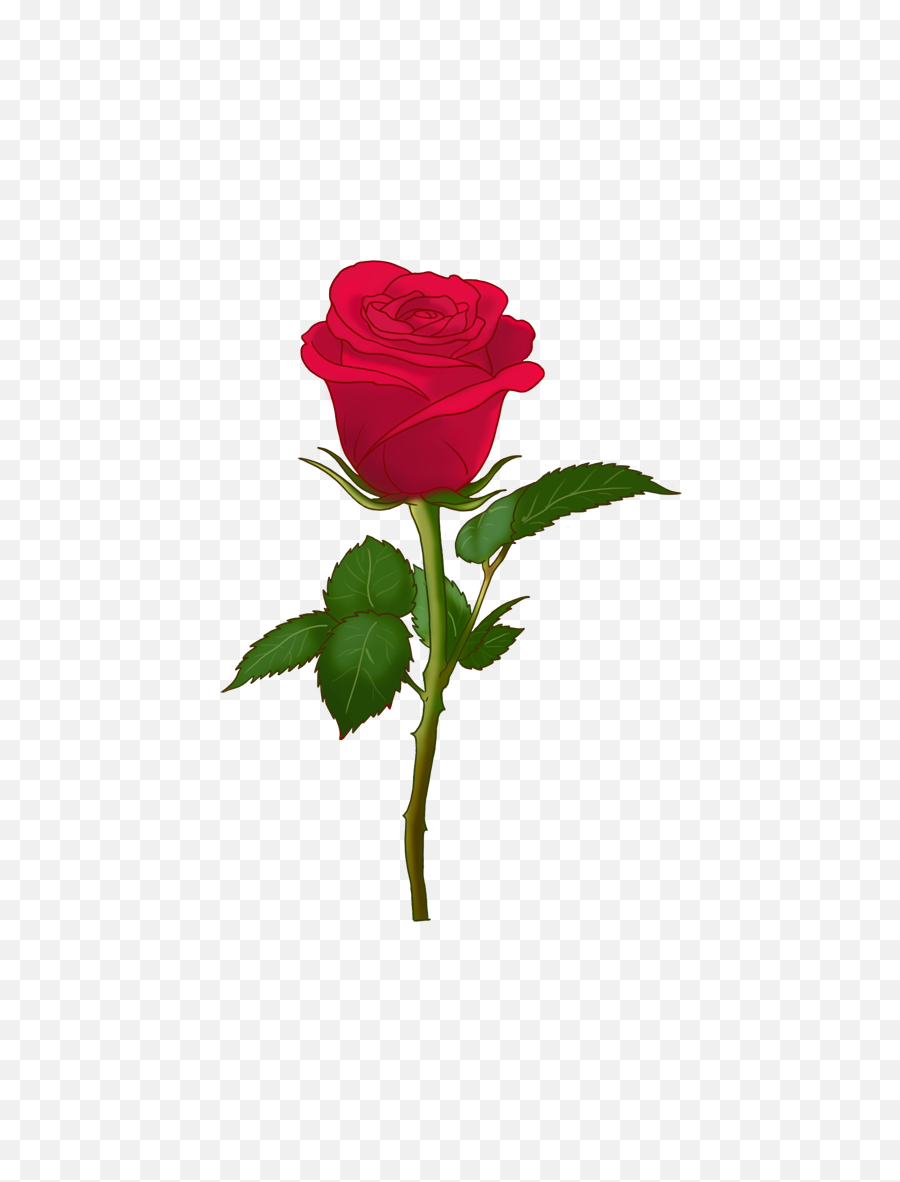 Rose Emoji Png Transparent - Flower Emoji Png Transparent,Rose Emoji Png