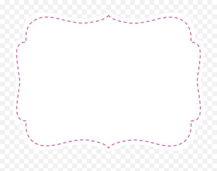 Pink White Frame - Clip Art Png,Pink Frame Png