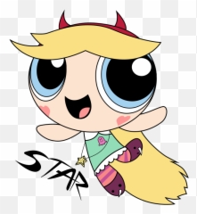 Download Author Comments - Star Butterfly Powerpuff Girls Powerpuff Girls Star Butterfly Png,Powerpuff Girls Png