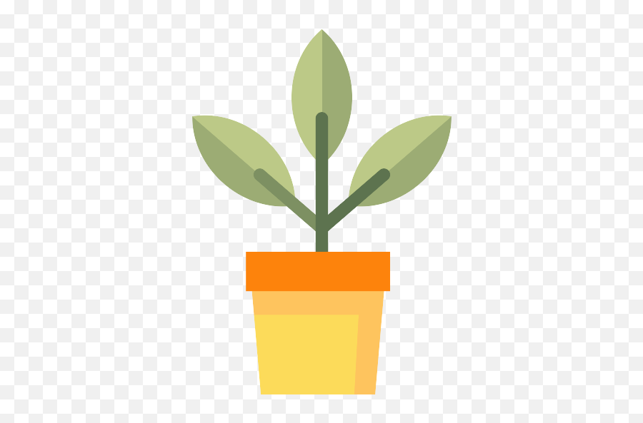 Plant Pot Png Icon - Plant In A Pot Vector,Flower Pot Png