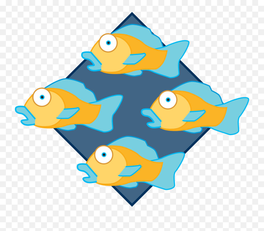 Vorbis Many Fish Logo 2005 - Vorbis Png,Fish Logo