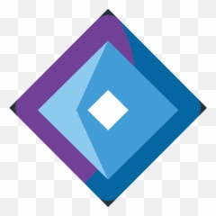 Diamond With A Dot Emoji Clipart - Triangle png