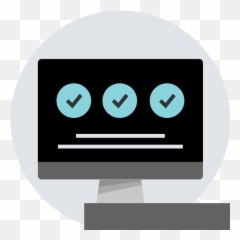 Computer Checkmark Png Icon - Repo Free Icons Circle
