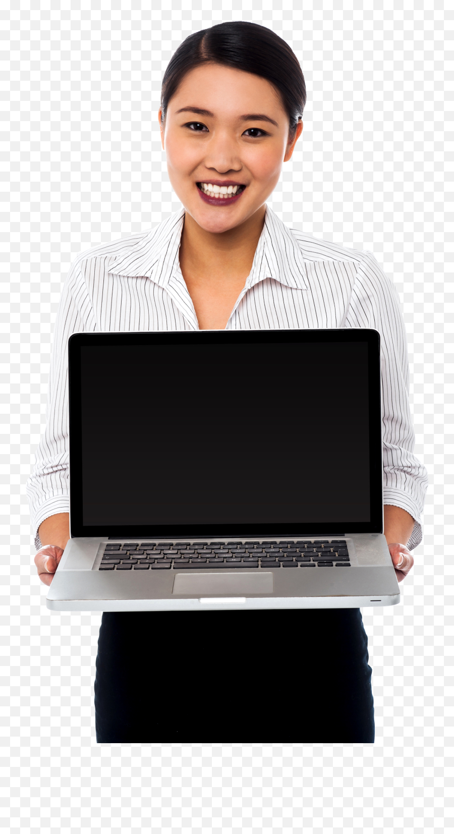 Girl With Laptop Png Image Play - Computer,Laptop Png