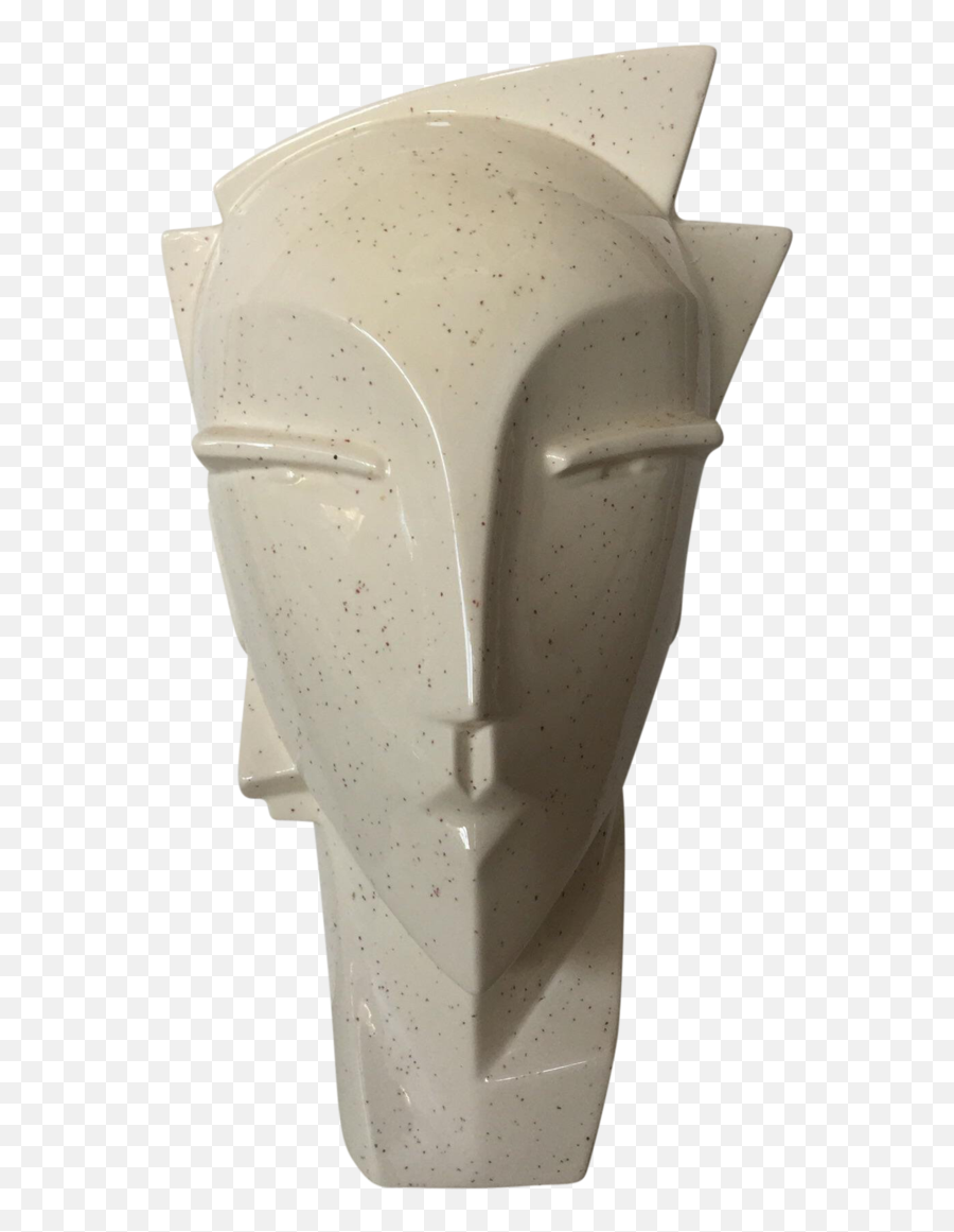 Sold - Memphis Lindsey B Balkweill Inspired Speckled Cream Bust Sculpture Png,Speckles Png