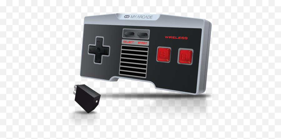 Gamepad Classic Wireless Controller For Nes Edition - Gamepad Classic My Arcade Png,Nes Controller Png