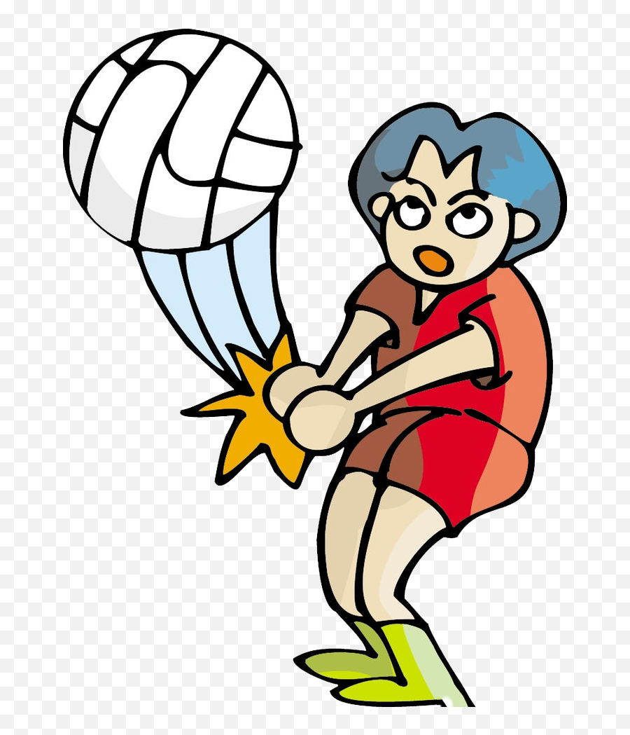 Volleyball Cartoon Computer File Png