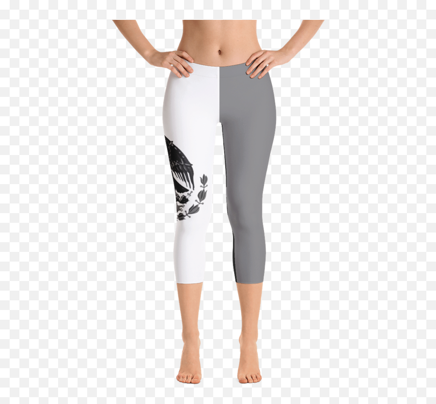 Mexico Flag Leggings - Logo Workout Tights Png,Mexico Flag Transparent