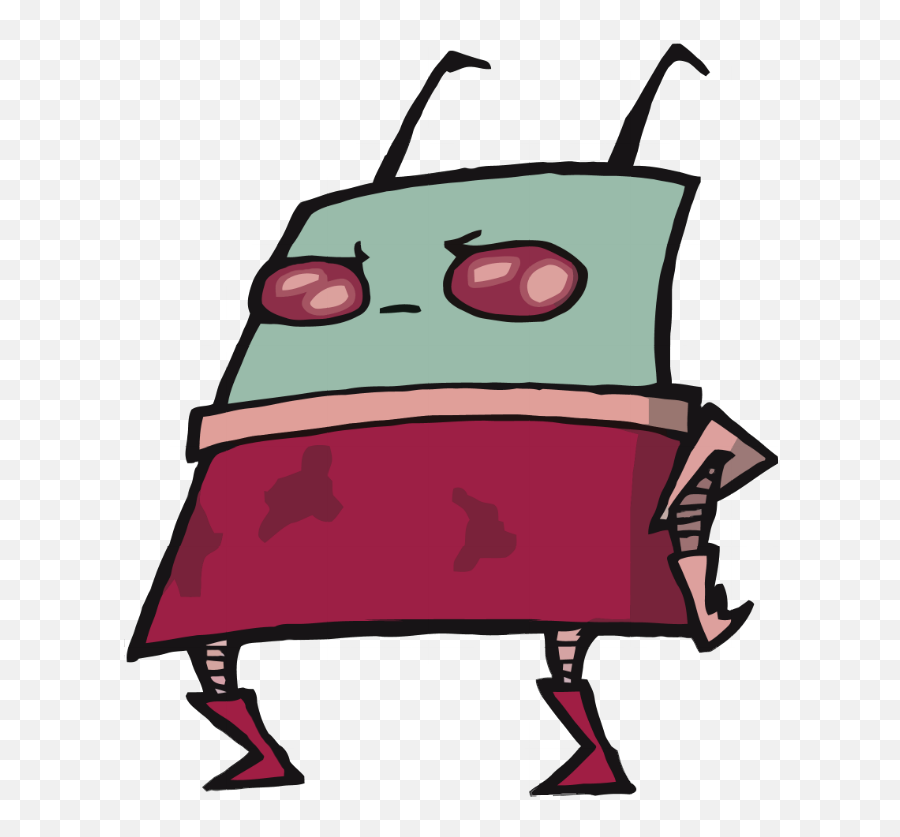 Invader Skoodge - Invader Zim Invader Skoodge Clipart Full Invader Zim Tenn Skoodge Png,Gir Png