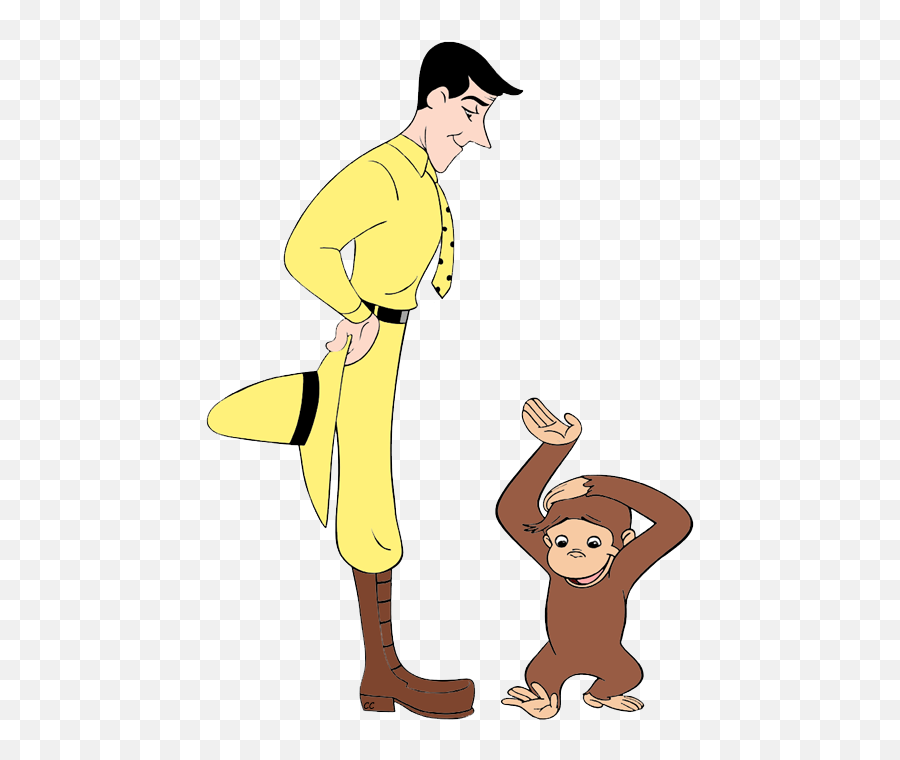 Png Transparent - Man In The Yellow Hat And Curious George,Curious George Png