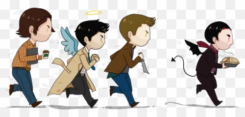 Supernatural Png Dean Sam Castiel - Supernatural Dean Castiel,Dean Winchester Png