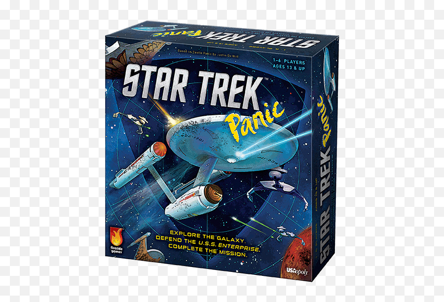 Game Review Star Trek Panic - Star Trek Png,Star Trek Enterprise Png
