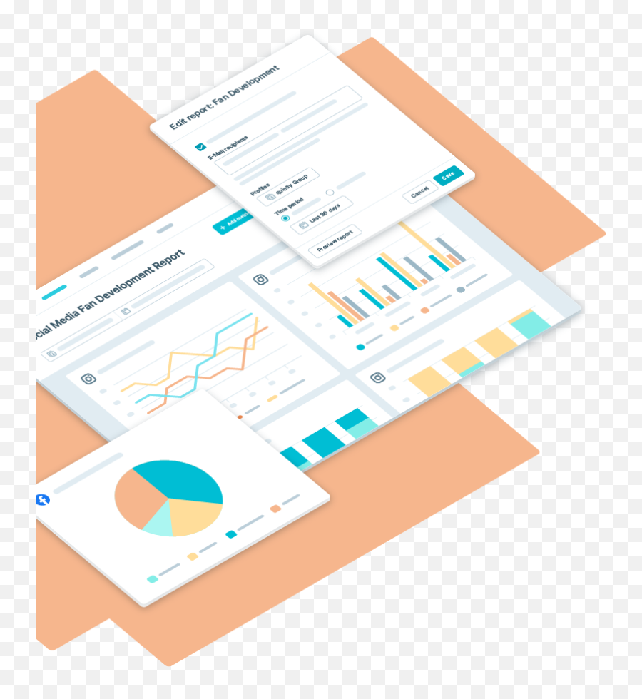 Social Media Analytics U0026 Competitive Benchmarking Quintly - Vertical Png,Social Png