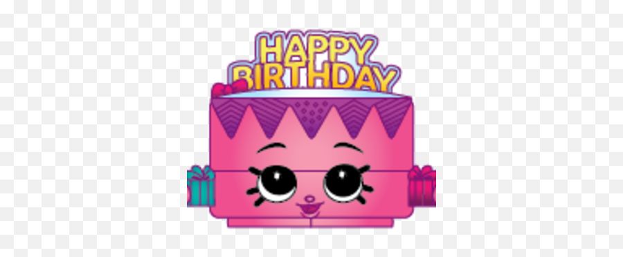 Birthday Betty Shopkins Wiki Fandom - Shopkins Happy Birthday Cake Png,Happy Birthday Logo Png