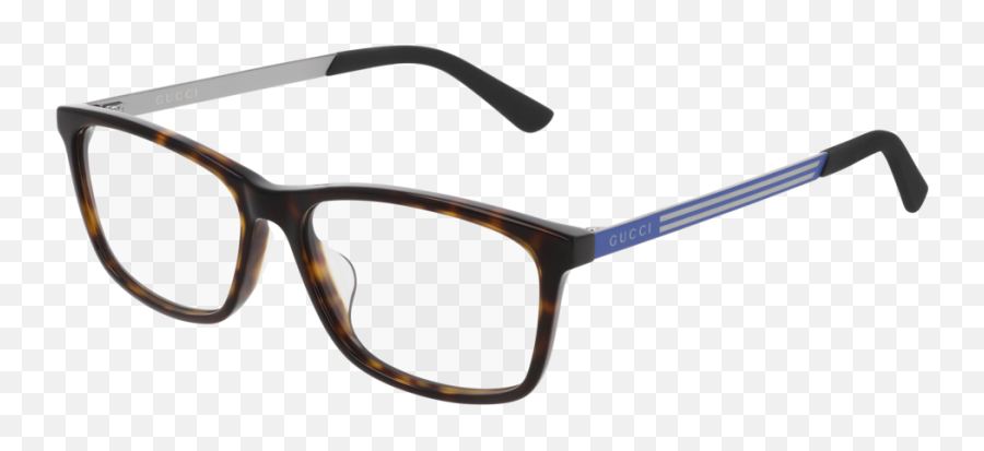 Gucci Gg0699oa Rectangular Square Eyeglasses For Men - Etnia Barcelona Eyeglasses Men Png,Gucci Transparent