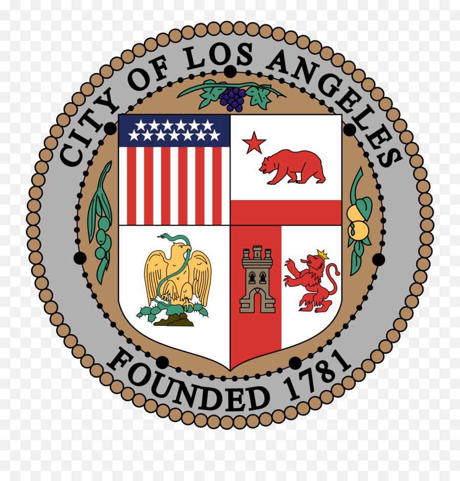 Seal Of Los Angeles - Los Angeles City Seal Png,Los Angeles Times Logo