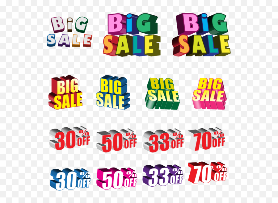 Big Sale Png - Sale Offer Off Png And Como Pintar Letras Letras En 3d Como Pintar,Letras Png