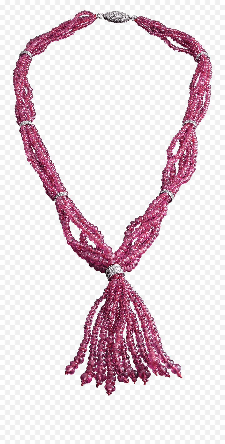 Download Ruby Tassel Necklace - Scarf Png Image With No Solid,Tassel Png