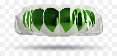Chrome Emerald Green Fangs Clear - Leaf Vegetable png