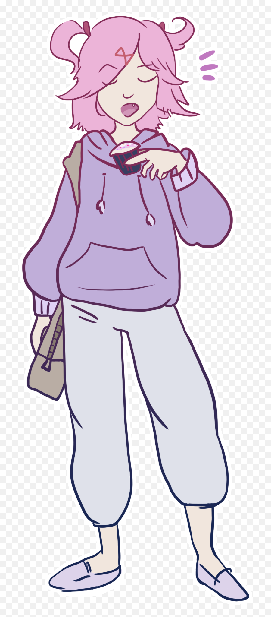 Natsuki Heads Off To College - Grown Up Natsuki Ddlc Png,Natsuki Transparent