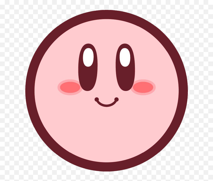 Download Kirby Face Png Jpg Freeuse - Transparent Kirby Circle,Kirby Face Png