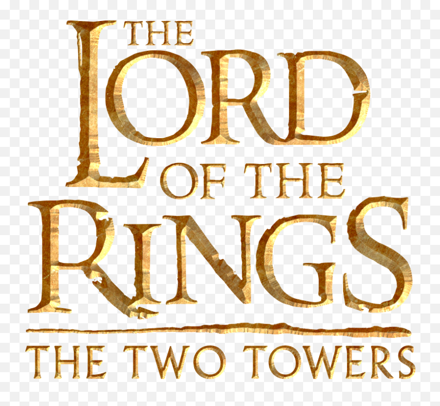 The Two Towers - Lord Of The Rings Two Towers Logo Png,Lord Of The Ring Logo