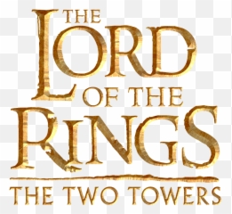 The Two Towers - Lord Of Rings Logo Png