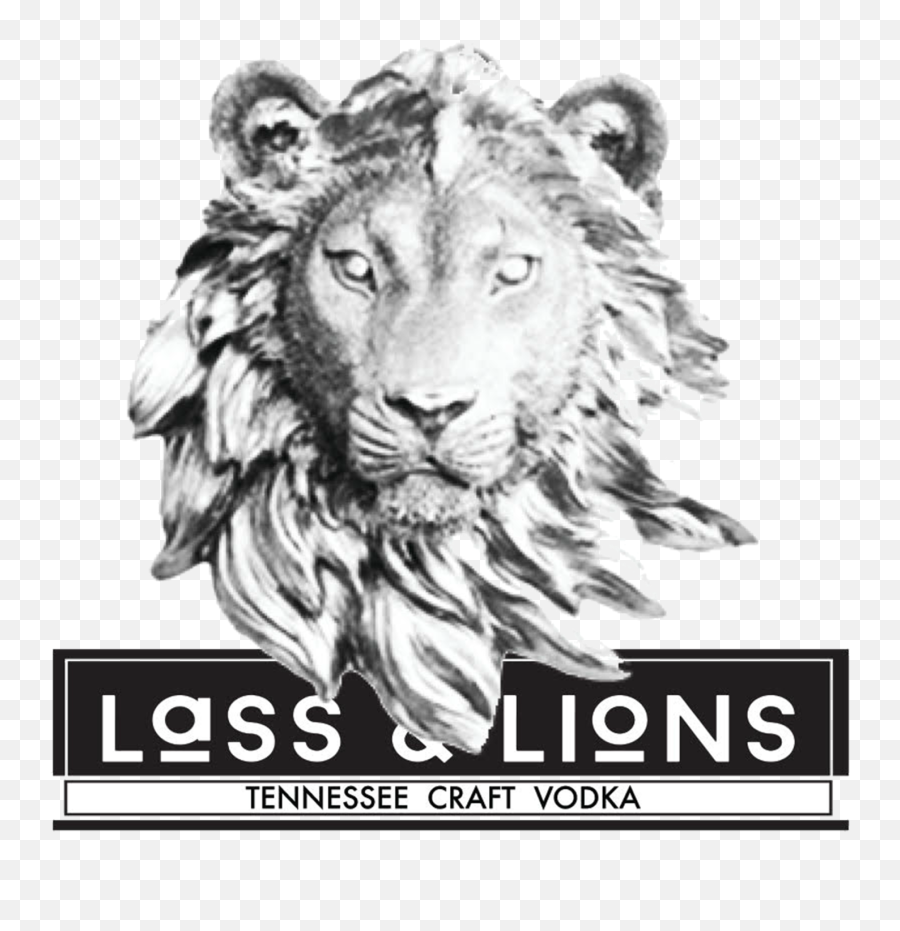 Lion Tn Craft Vodka Clear Background 300 Dpi - The Georgia Trust Lass Lions Vodka Png,Lion Transparent