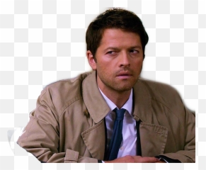 Supernatural Castiel Teamfreewill Sticker By Elzyra - Gentleman png