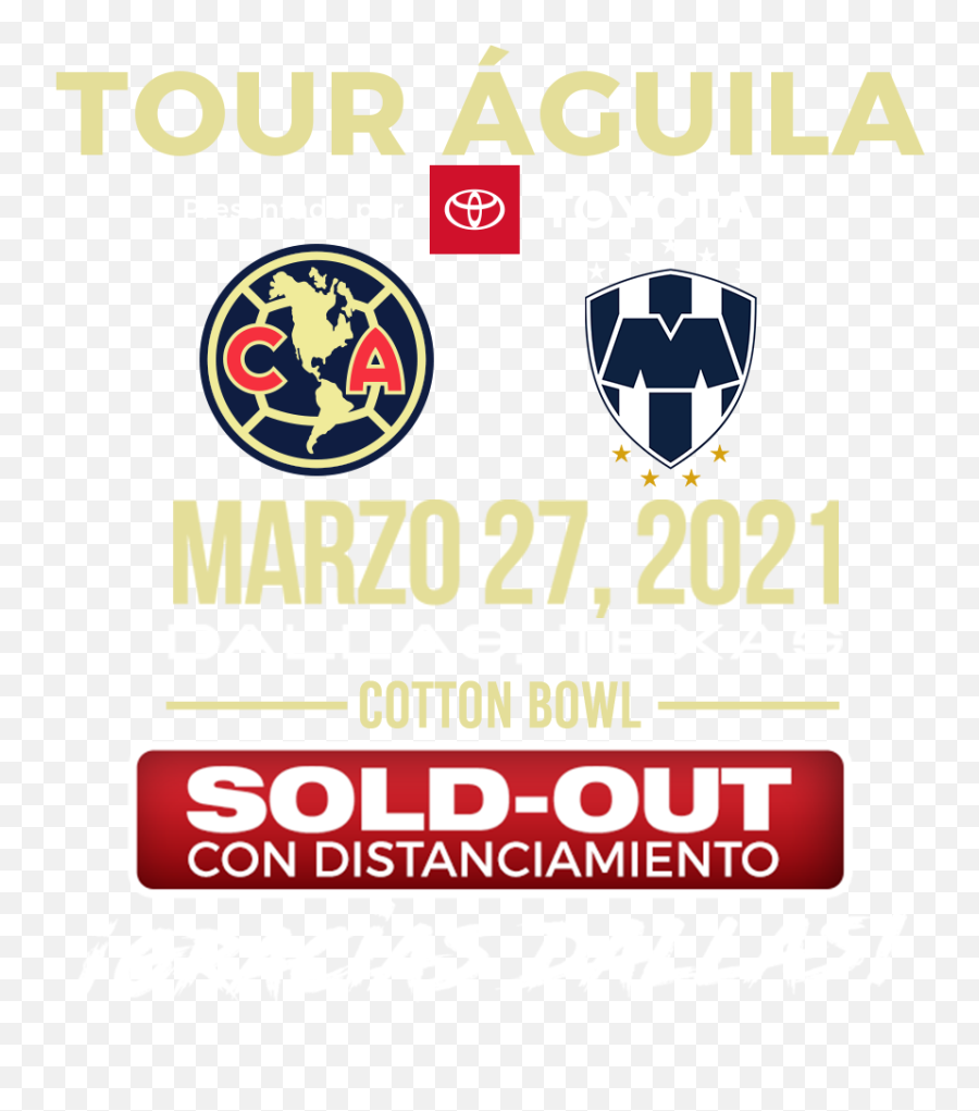 Tour Aguila - The Official Us Tour Of Club America Language Png,Club America Logo