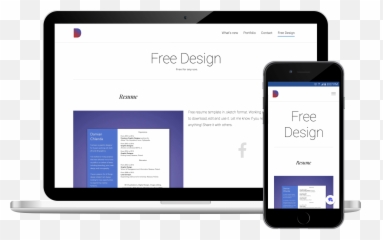 Free Design Damian Chlanda Png - Macbook And Iphone Mockup