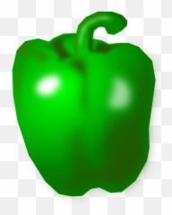 Green Pepper Bell - png