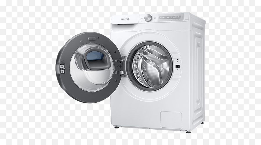 Series 6 Addwash Auto Dose Ww90t684dlhs1 Wifi - Enabled 9 Kg 1400 Spin Washing Machine White Samsung Ww90t654dlh Png,The Purse With A Smiley Face Icon For Samsung Dryers